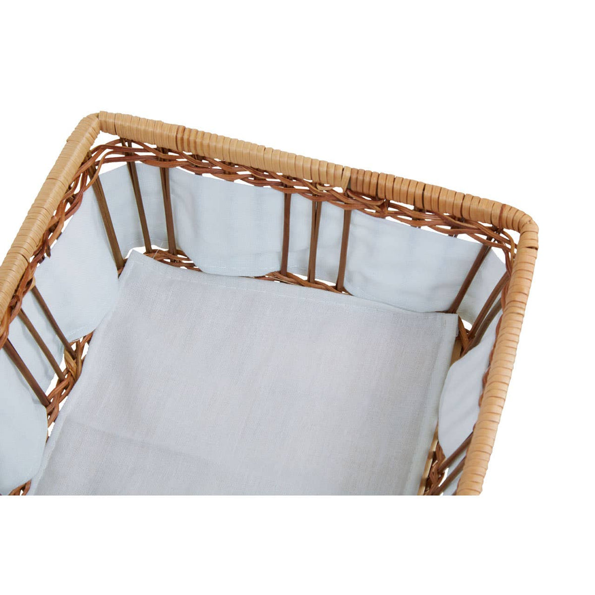 Orla Set Of Two Natural Fern Baskets with Lining