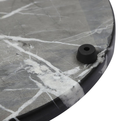 Marmore Black and Gold Marble Round Chopping and Serving Board