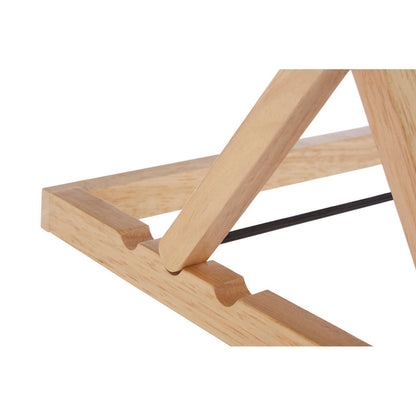 Soka Tropical Hevea Wood Cookbook Stand
