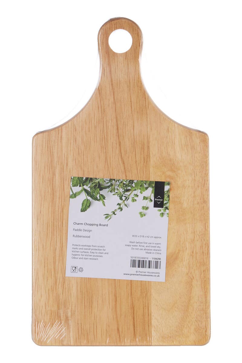 Charm Paddle Small Chopping and Serving Board