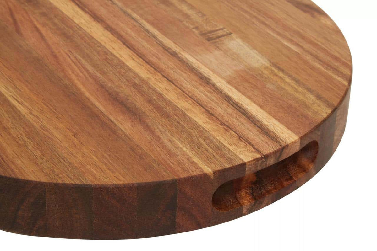 Kora Acacia Round Chopping and Serving Board