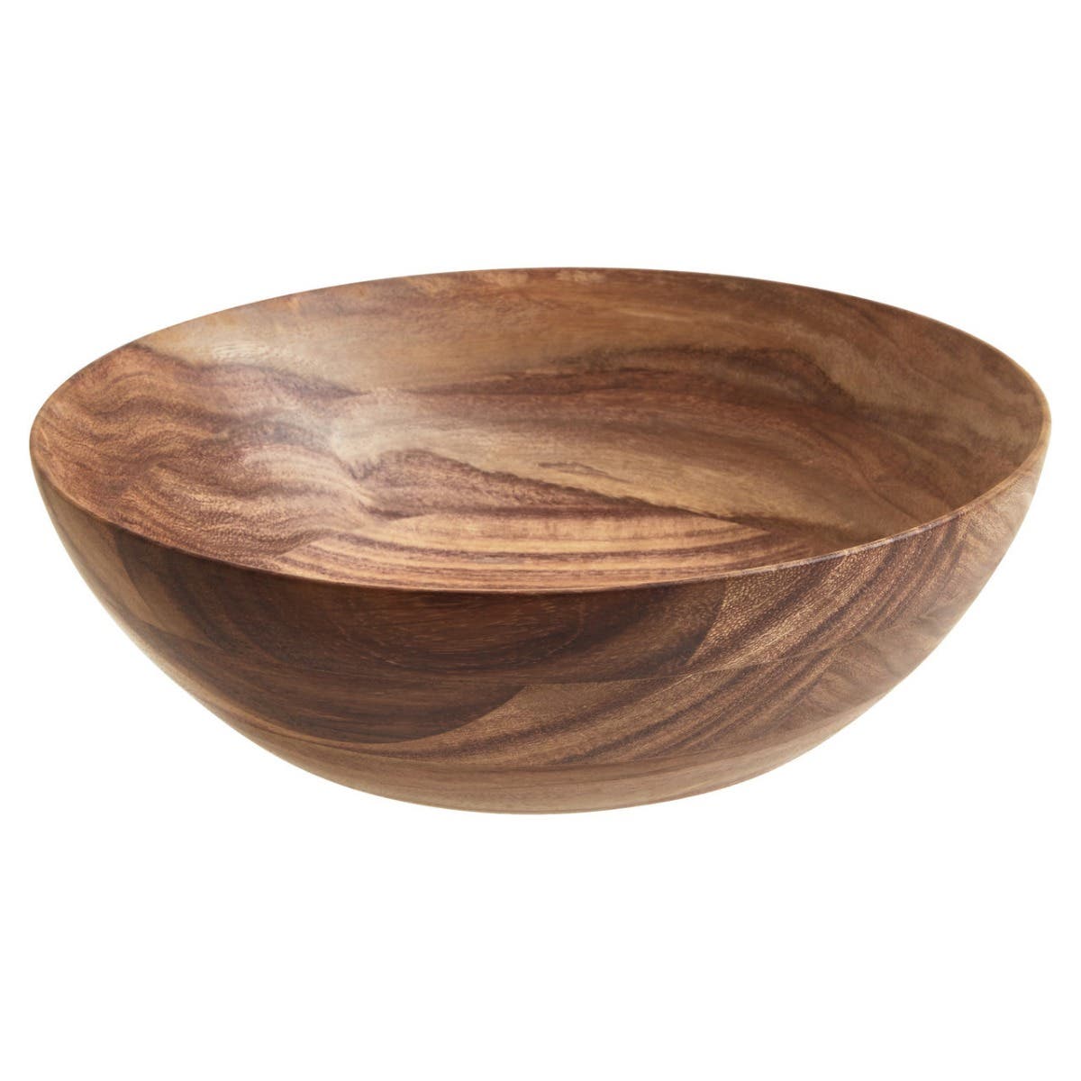 Rosi Small Round Sheesham Wood Salad Bowl