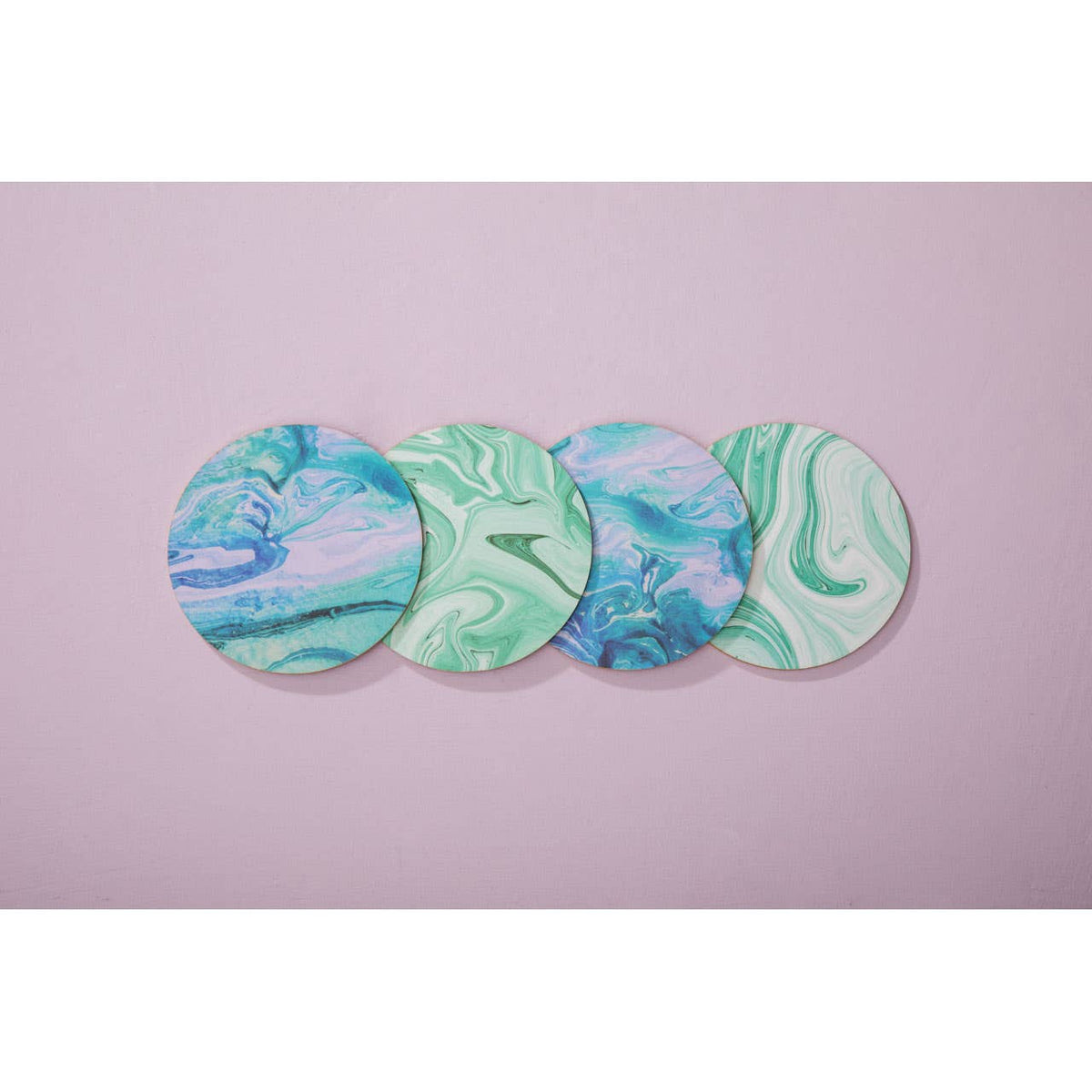 Mimo Set Of 4 Cork Coasters