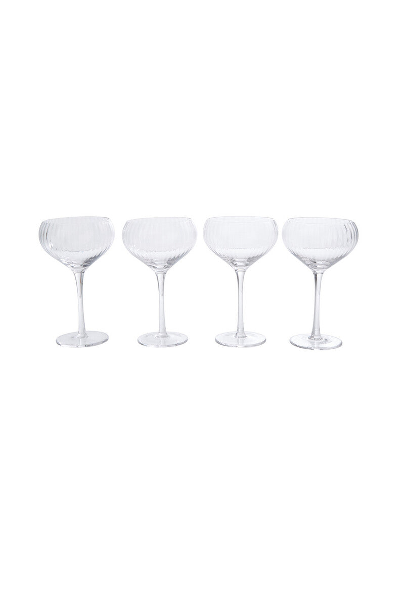 Lyle Set of Four Cocktail Glasses