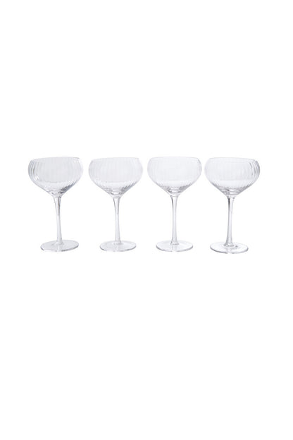 Lyle Set of Four Cocktail Glasses