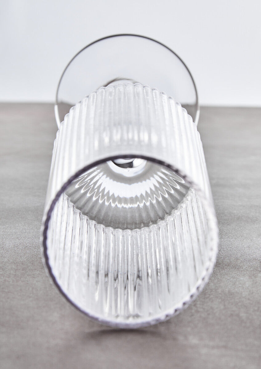 Eldon Set of Four Ribbed Champagne Glasses
