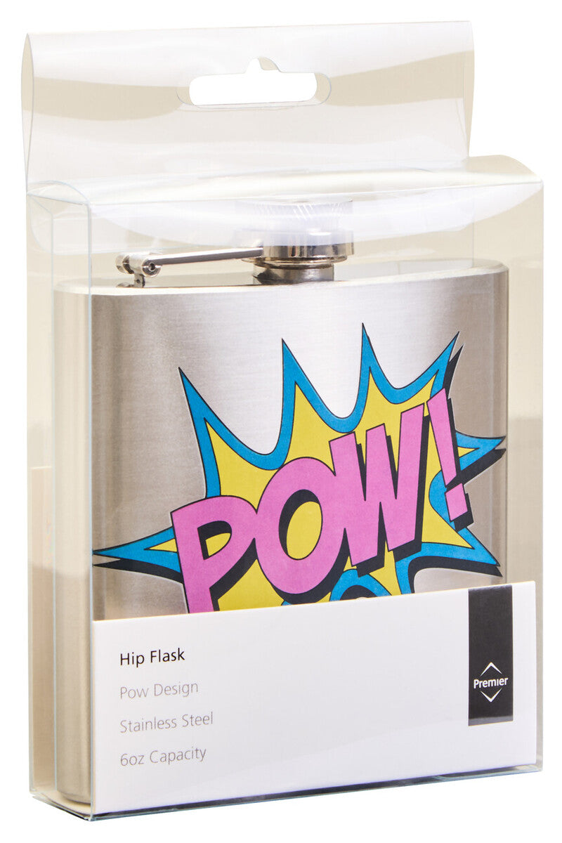 Auden Pow Design Hip Flask