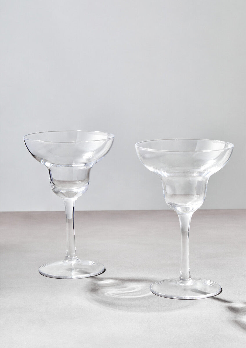 Mila Set Of 2 Margarita Glasses