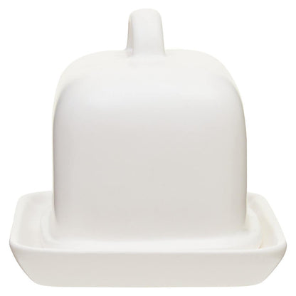 Farmhouse Cream Large Butter Dish