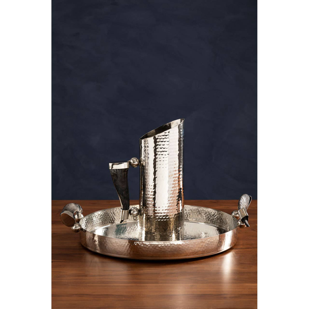 Mixology Haven Horn Handle Pitcher
