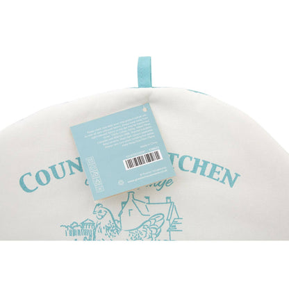 Country Kitchen Natural And Blue Tea Cosy