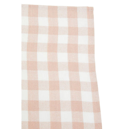 Doro Set Of Three Amber And White Tea Towels