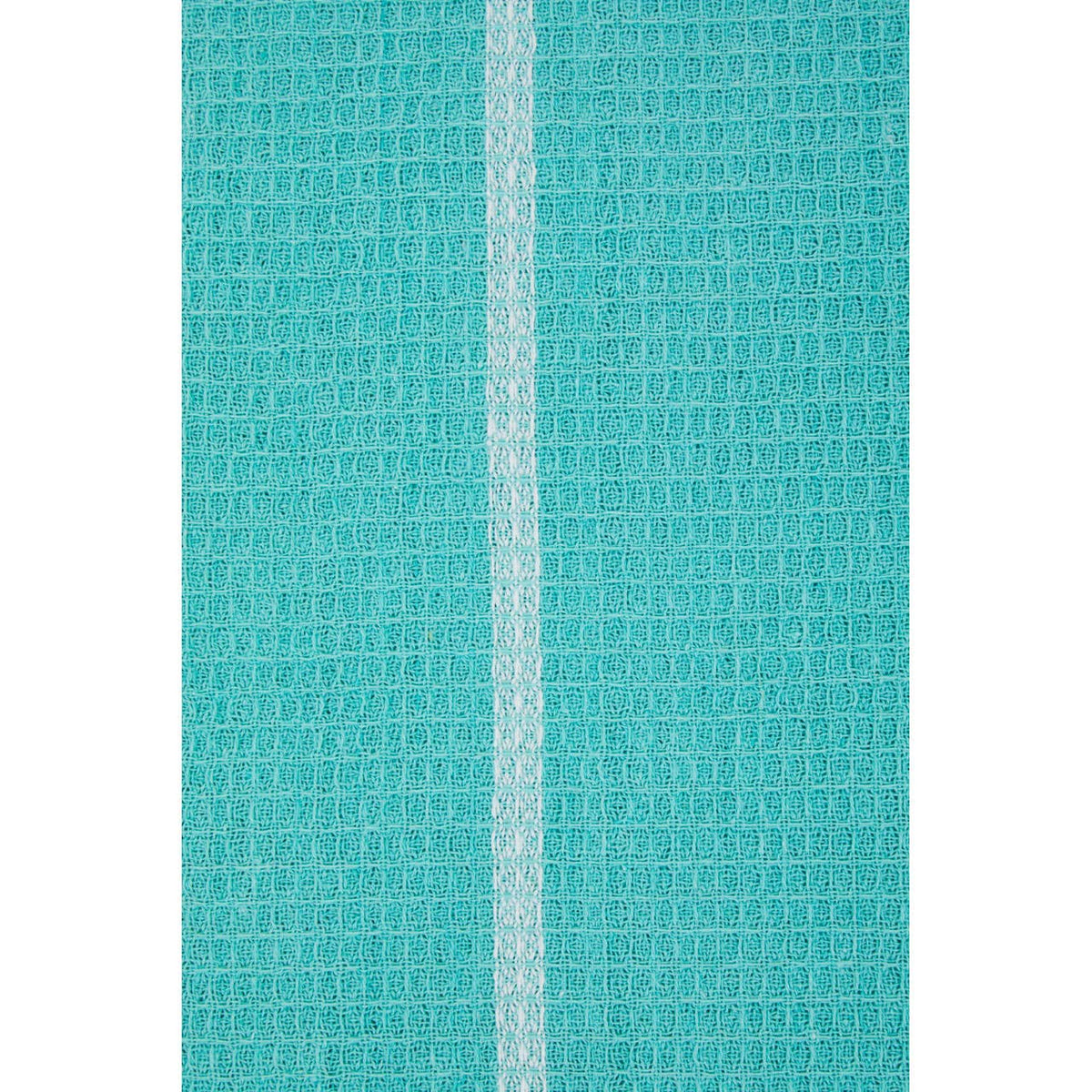Doro Set Of 3 Green And White Waffle Tea Towels