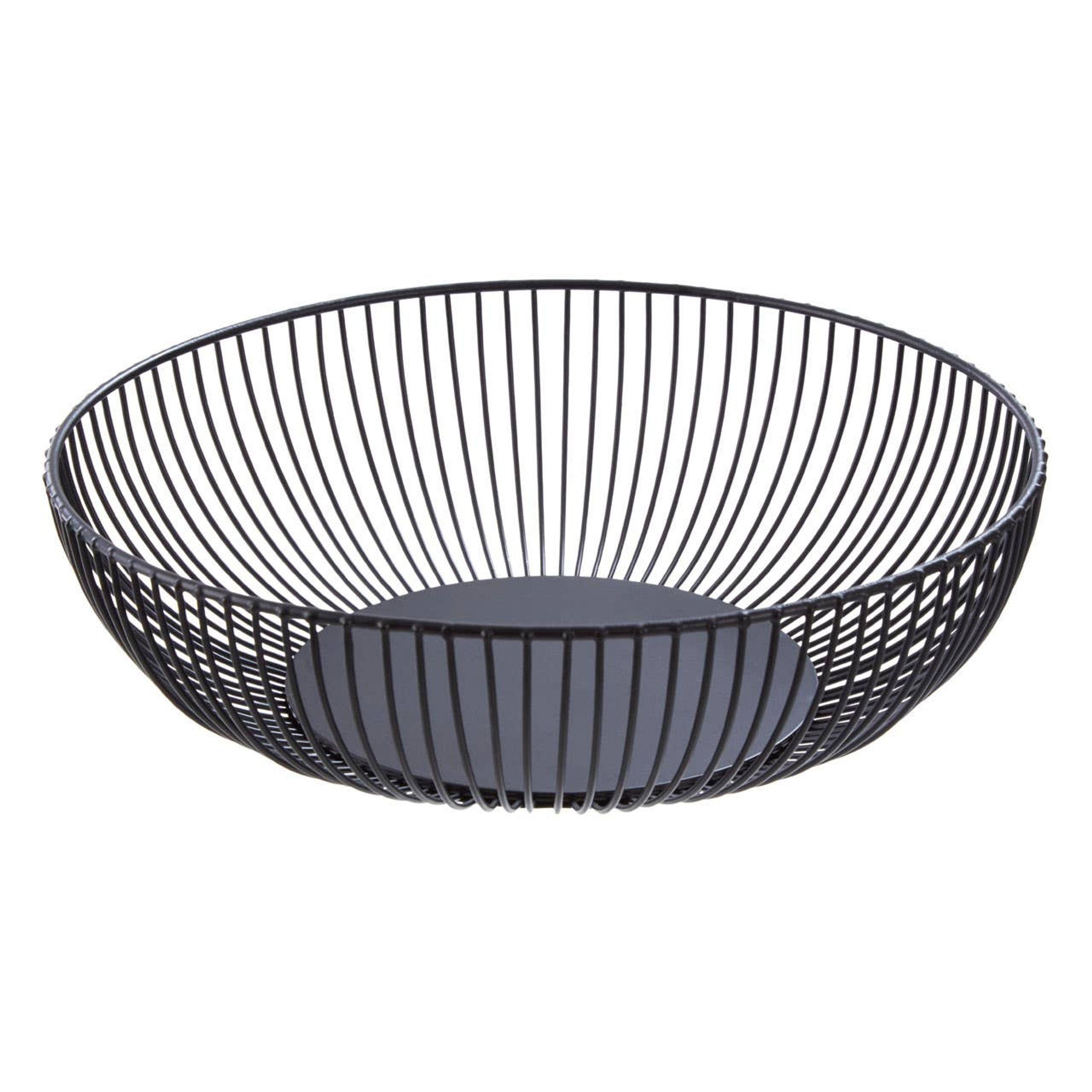 Cook Nook Emery Matte Black Iron Wire Fruit Bowl