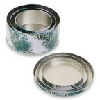 Cook Nook Winter Palm Cake Storage Tins Set of 3