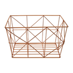 Cook Nook Vertex Copper Finish Tapered Wire Basket