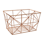 Cook Nook Vertex Copper Finish Tapered Wire Basket