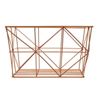 Cook Nook Vertex Copper Finish Tapered Wire Basket