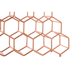 Cook Nook Vertex 15 Bottle Copper Plated Spice Rack