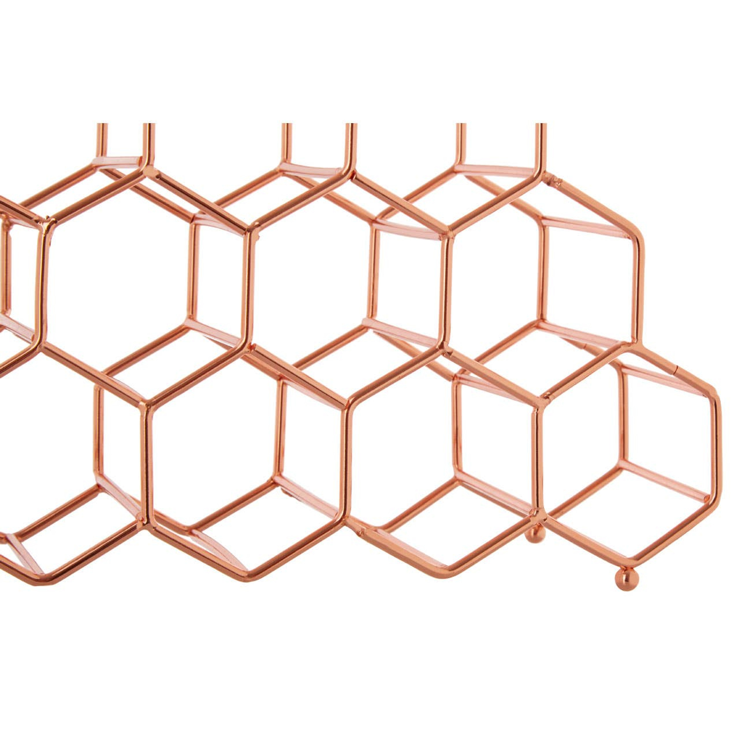 Cook Nook Vertex 15 Bottle Copper Plated Spice Rack