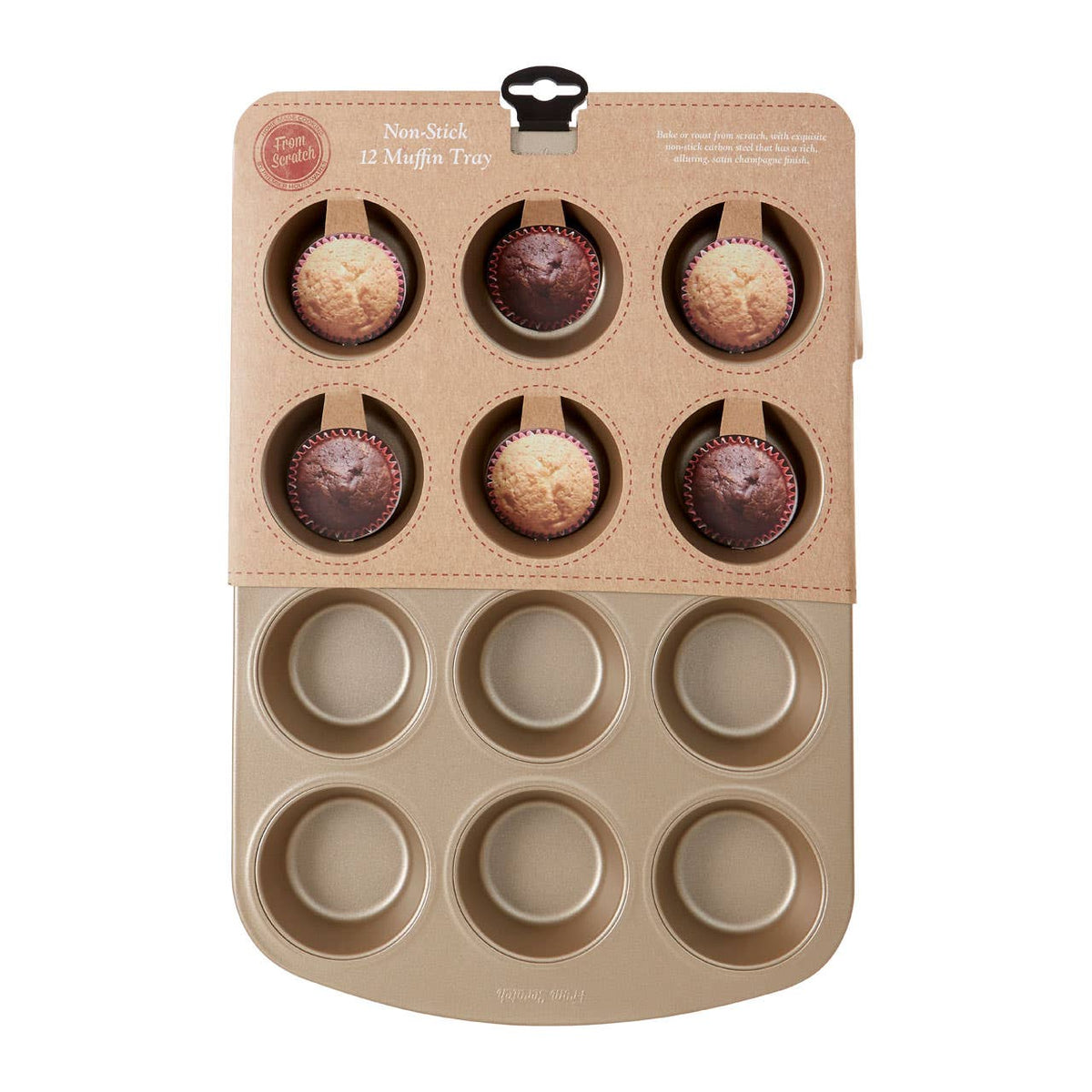 From Scratch Twelve Muffin Tray