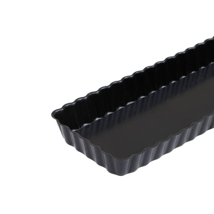 From Scratch Rectangular Fluted Flan Quiche Tin
