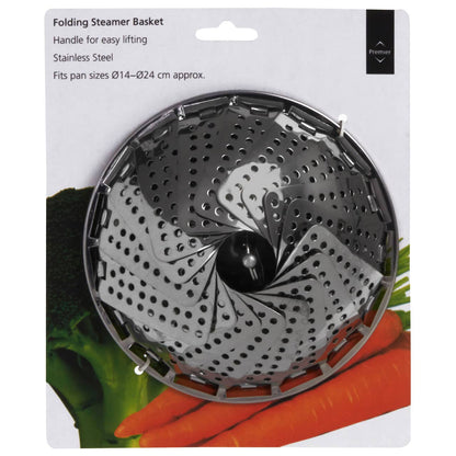 Crosse Small Stainless Steel Folding Steamer