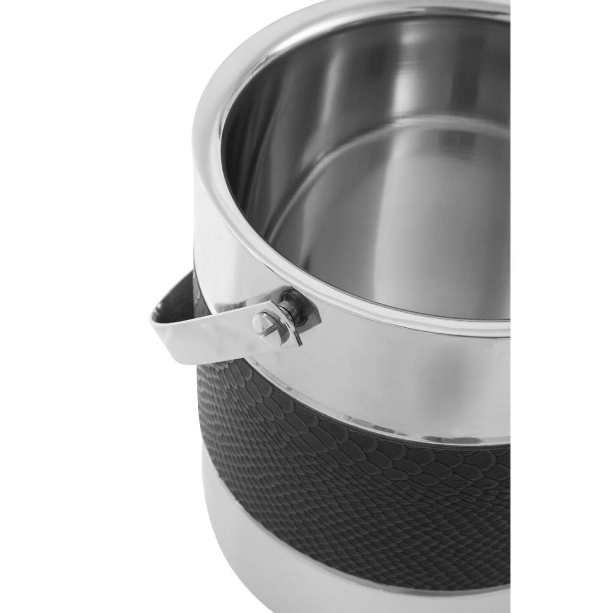 Mixology Silver Finish Ice Bucket With Tongs