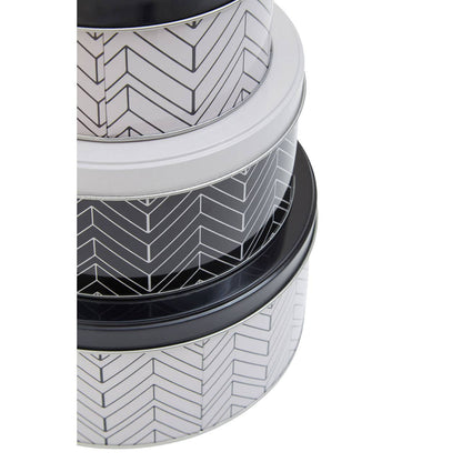 Paice Set Of Three Urban Storage Tins