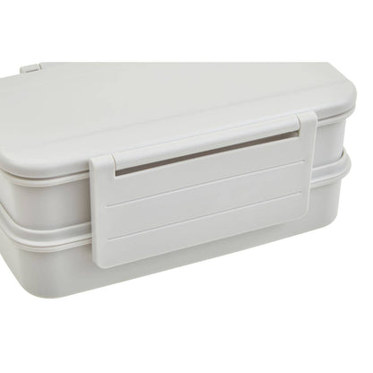 Grub Tub Grey Lunch Box With Cutlery