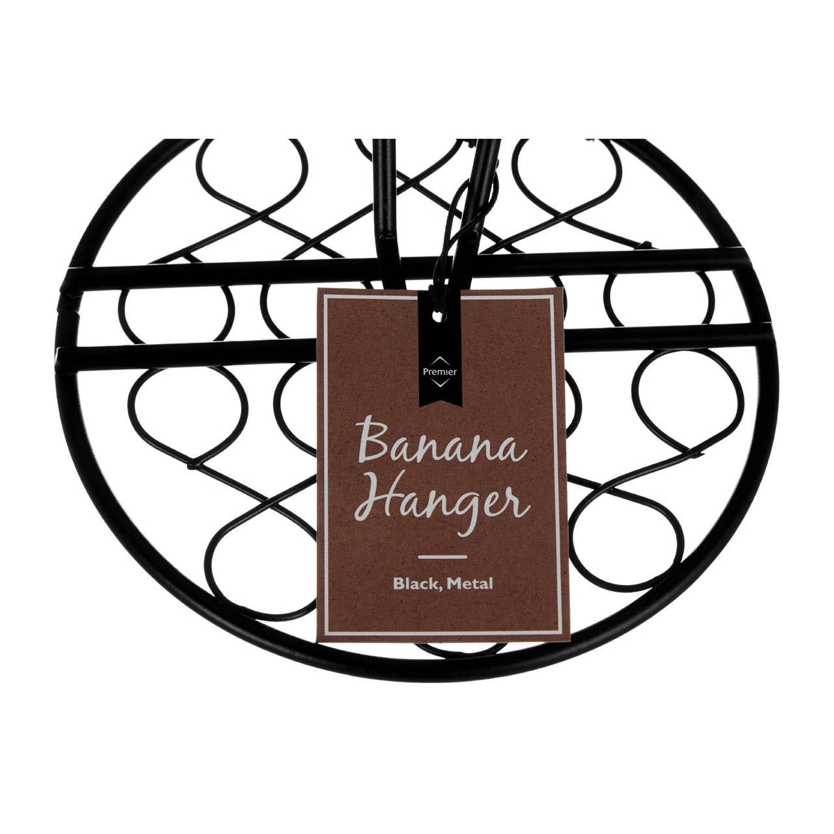 Twist Black Banana Hanger