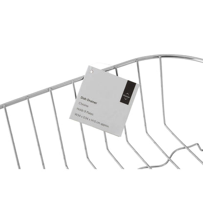 Laurie Small Square Chrome Wire Dish Drainer