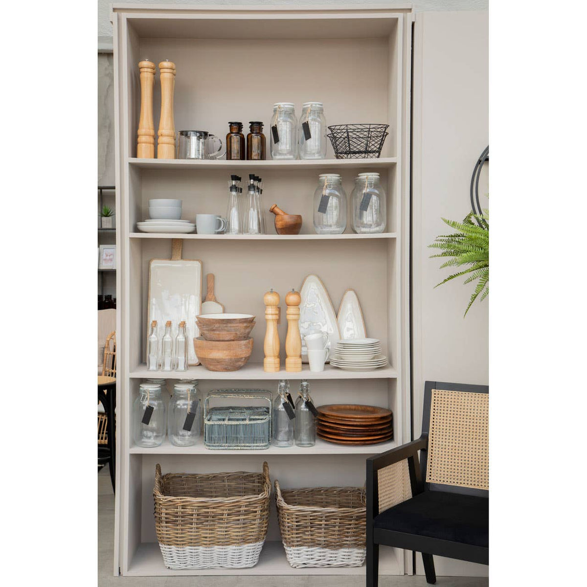 Grocer Glass Storage Jar 2000ml