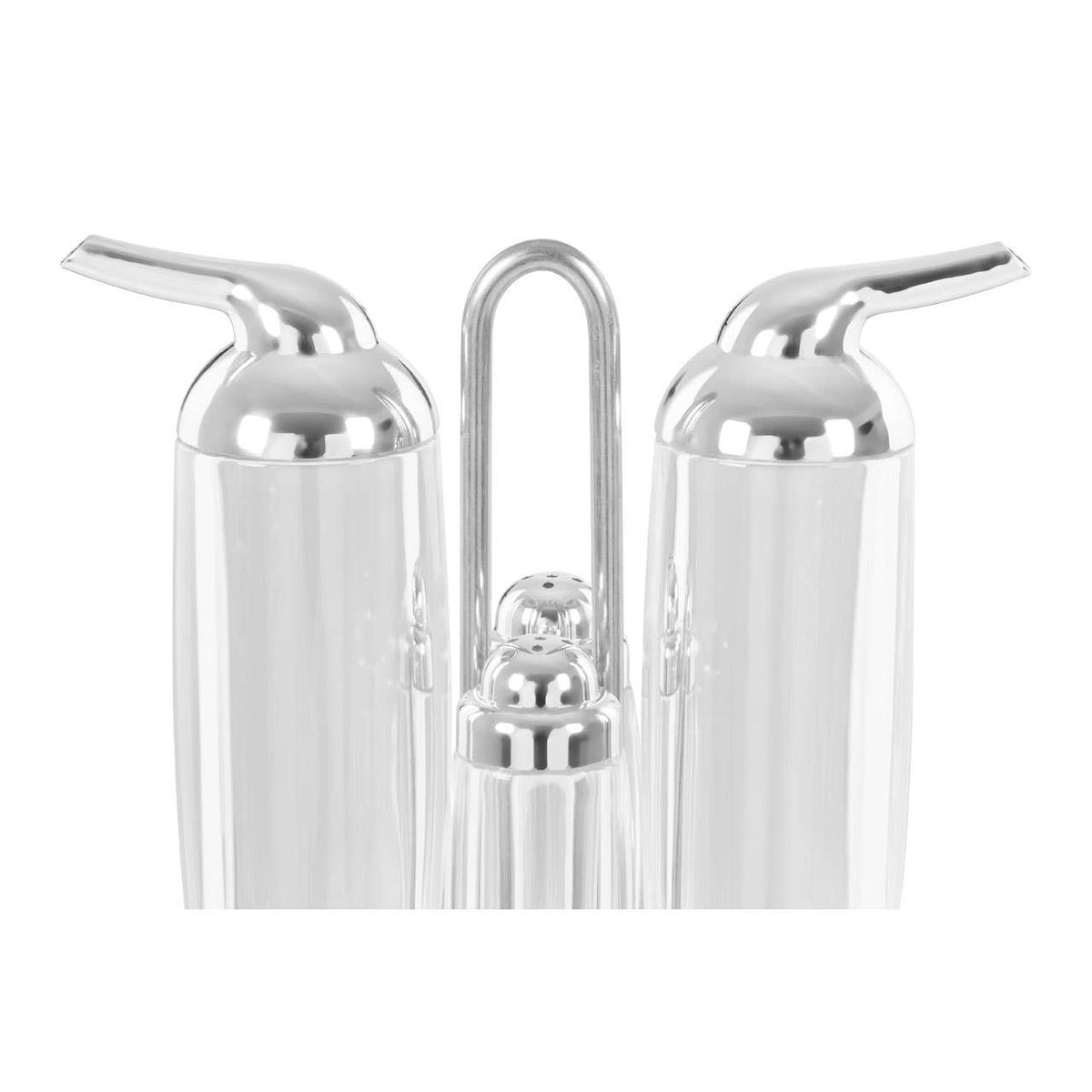 Gozo Silver 4 Piece Condiment Set