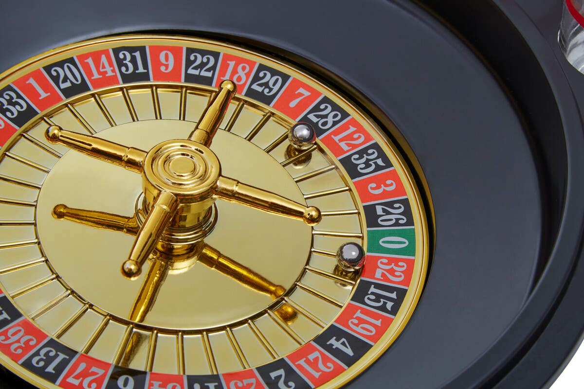 Roulette 6 Glass Lucky Shot Drinking Game