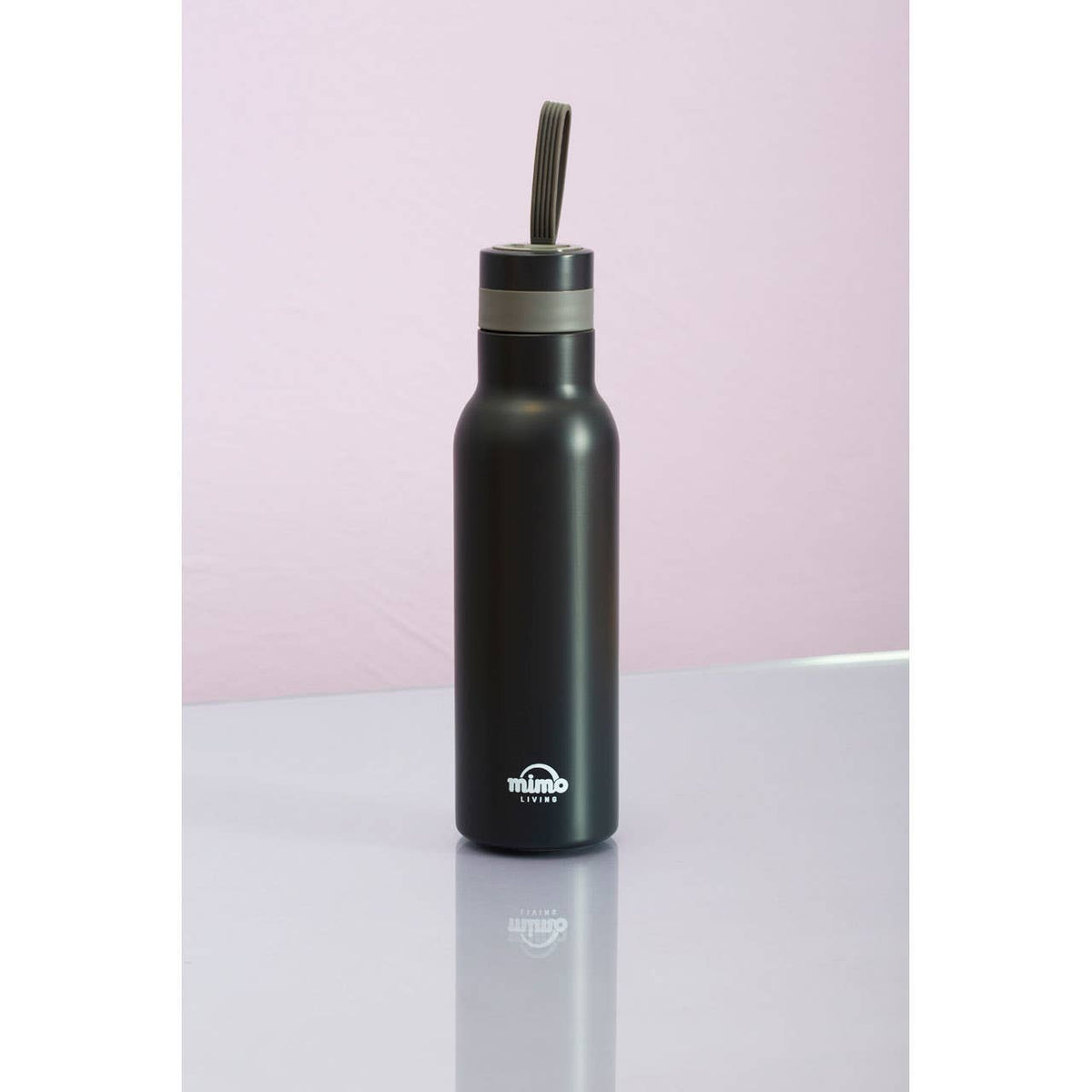 Mimo Grey Matte 500ml Sports Bottle