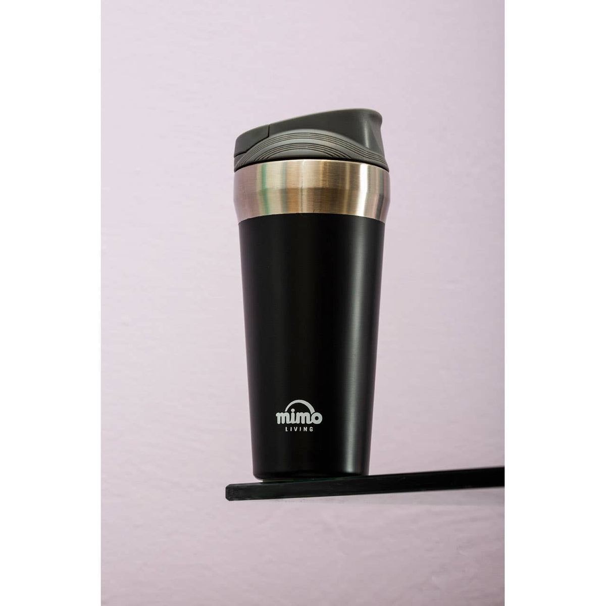 Mimo Black Travel Mug