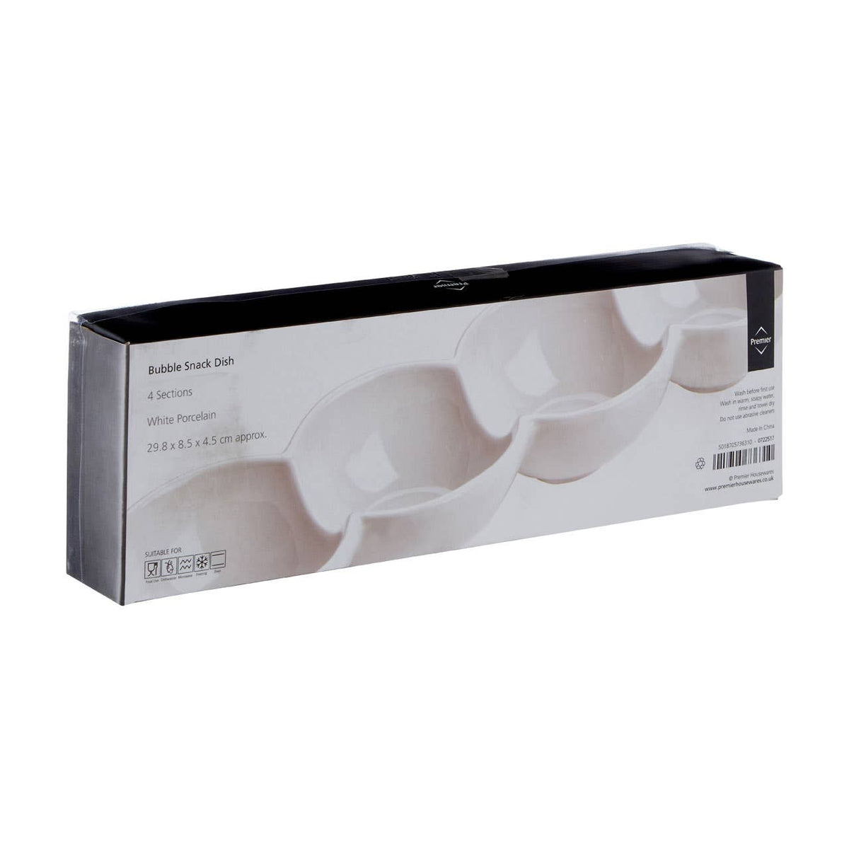 Dela 4 Section Snack Dish