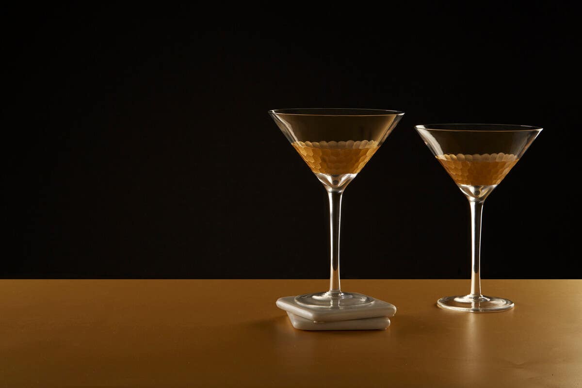 Set Of Two Astrid Cocktail Glasses