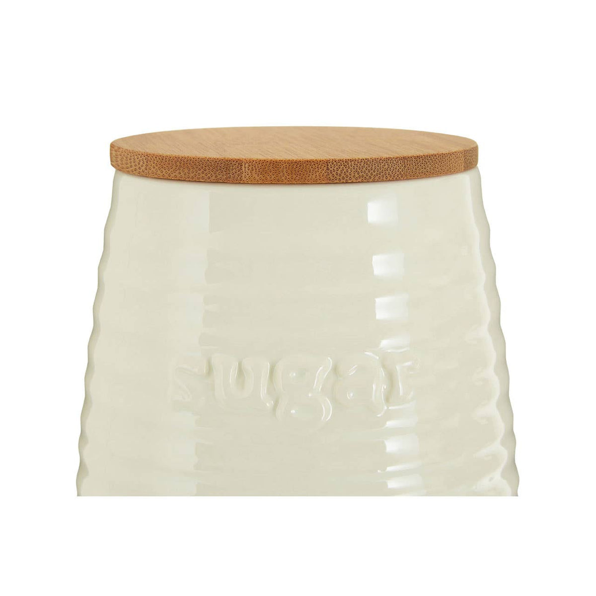 Winnie Cream Dolomite Sugar Canister