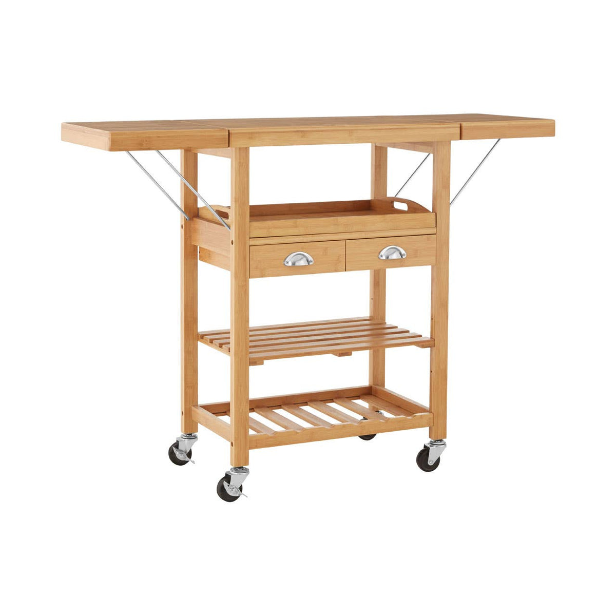 Harlow Bamboo Kitchen Trolley