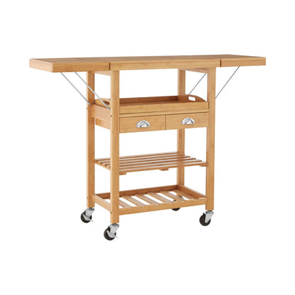 Harlow Bamboo Kitchen Trolley