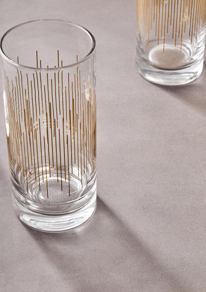 Jazz Highball Glasses Set of 4