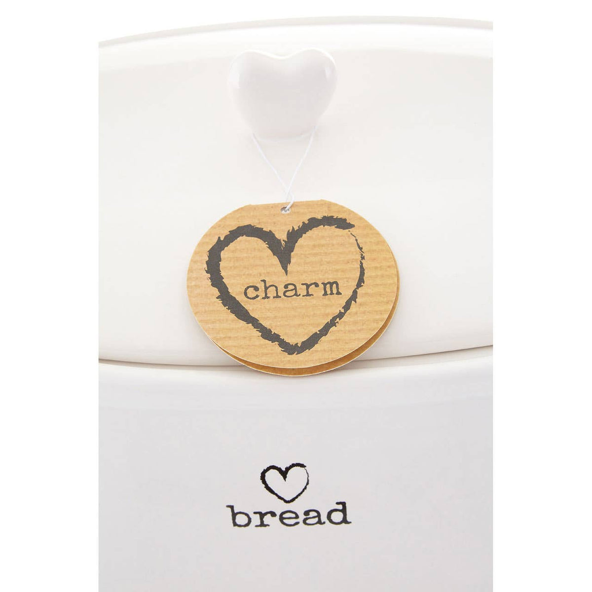 Charm White Dolomite Bread Bin