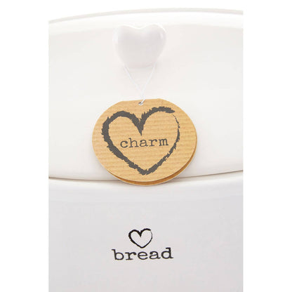 Charm White Dolomite Bread Bin