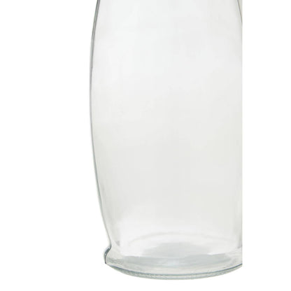 Dayla Clear Glass 550ml Bottle With Metal Lid