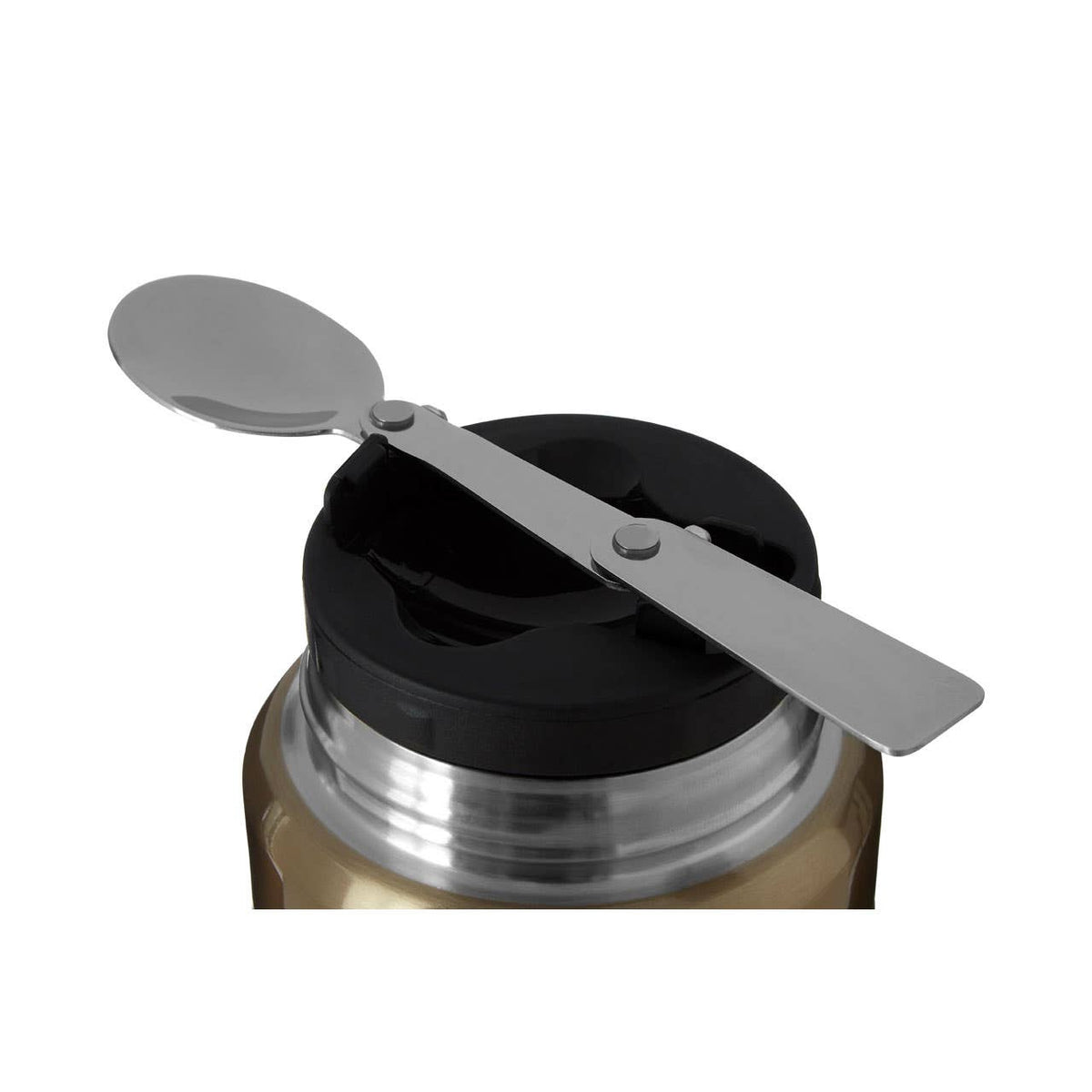 Manhattan Gold Finish Food Flask