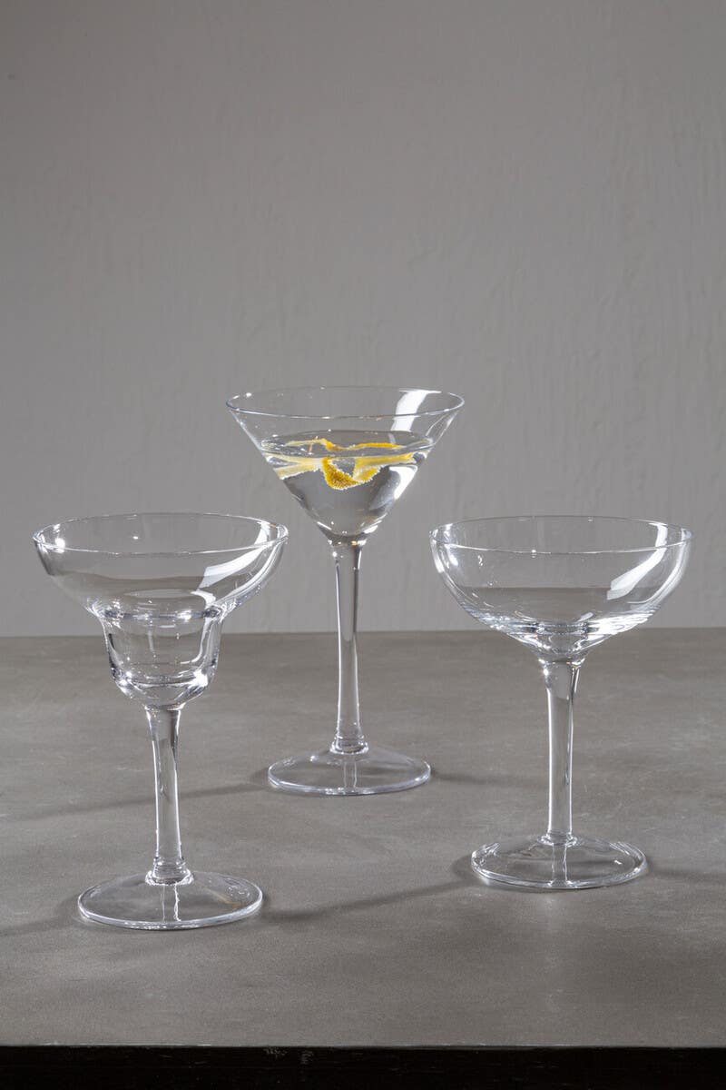 Mila Set Of 2 Martini Glasses