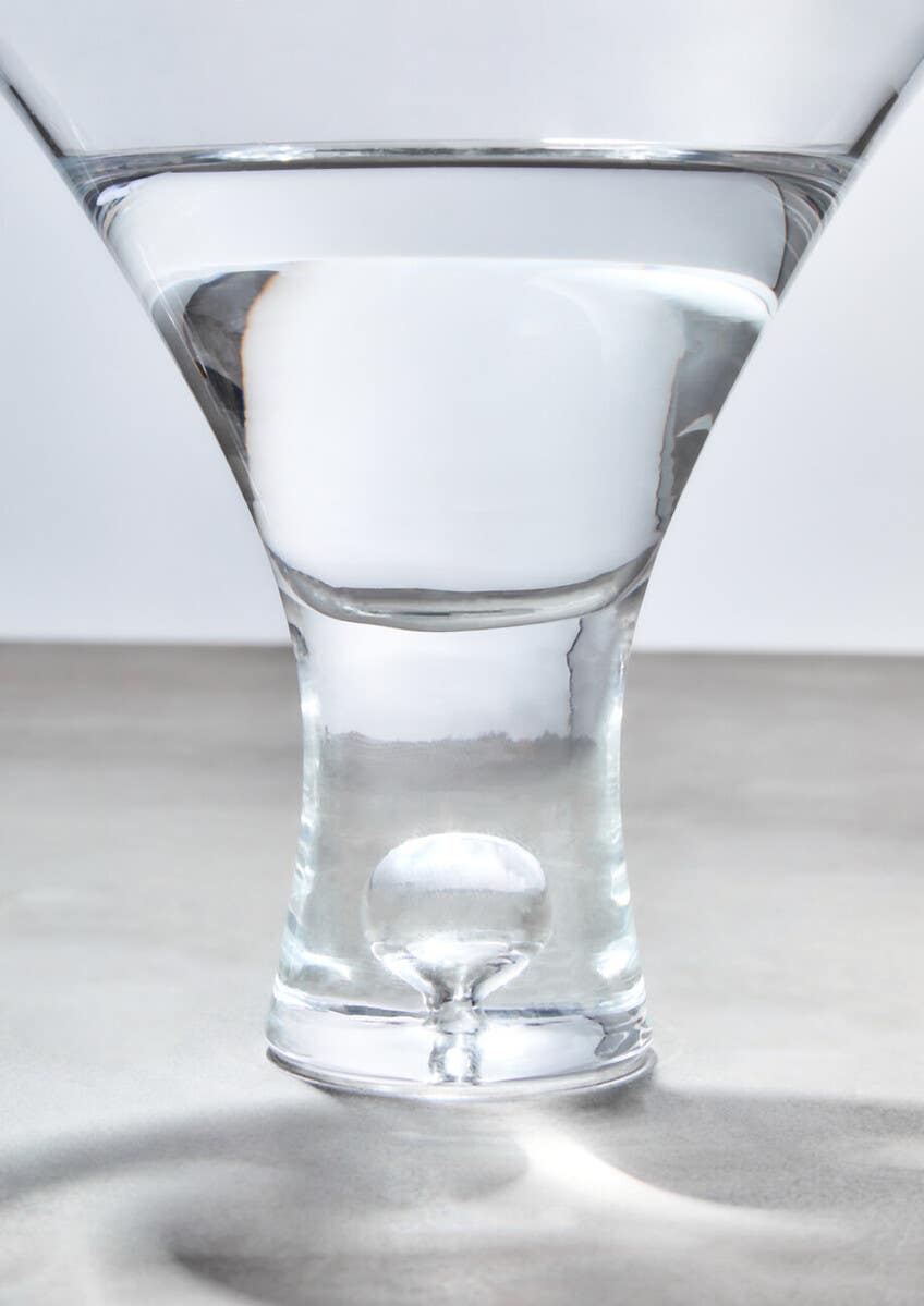 Mila Set Of 2 Clear Cocktail Glasses 330ml