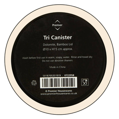 Geome 750ml Matte Black Canister